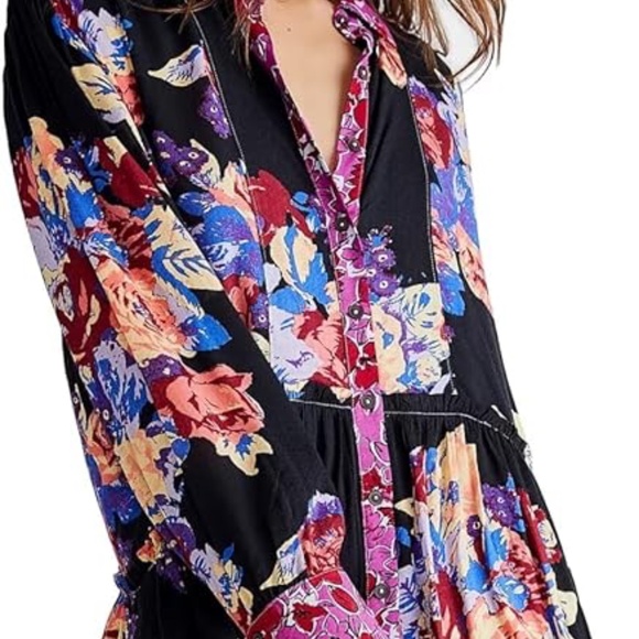 Free People Tops - NWT- Free People Women’s Brunch A Bunch Boho Tunic- Medium